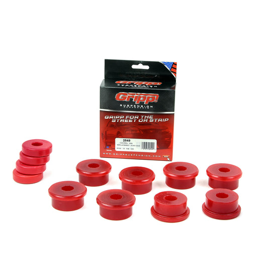BBK REPLACEMENT REARBBK LOWER CONTROL ARM BUSHINGS RED POLYURETHANE 2549