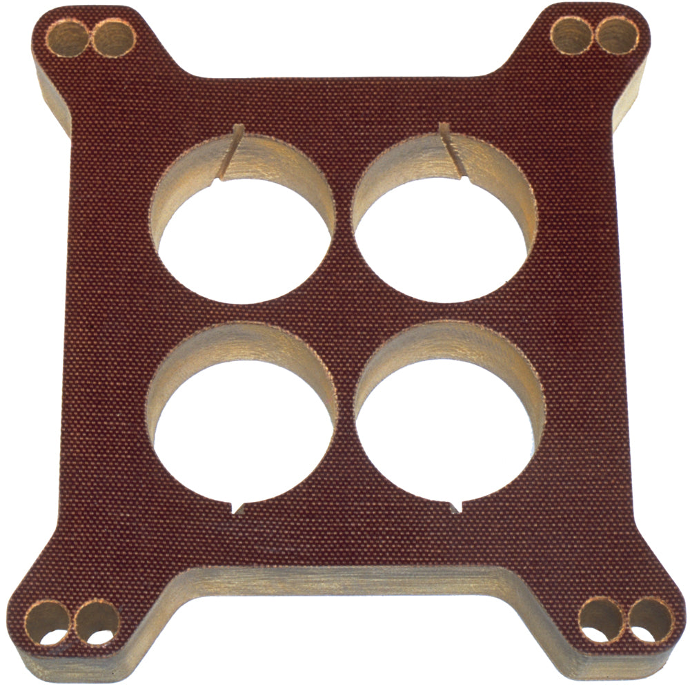 Trans-Dapt Performance 1 In. Holley/Afb 4Bbl- Canvas Phenolic Swirl-Torque Spacer 2551