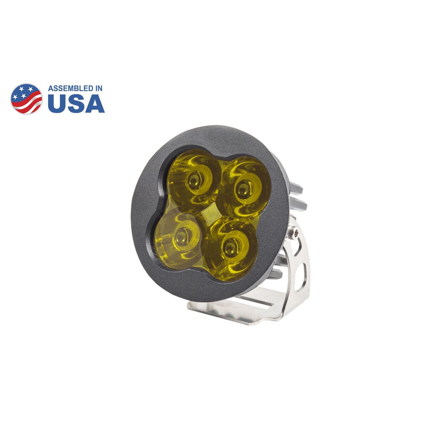 Diode Dynamics - DD6143S - Worklight SS3 Sport Yellow Spot Round (single)