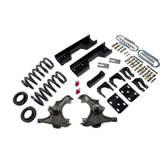 BELLTECH 722 LOWERING KITS Front And Rear Complete Kit W/O Shocks 1989-1996 Chevrolet Silverado/Sierra 3/4 Ton & 1 Ton (Ext/Crew Cab) 4 in. or 5 in. F/8 in. R drop W/O Shocks