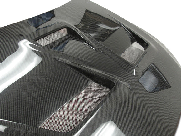 Blackops 260.0007-JTGJ Evo X 2008-Present Carbon Fiber Hood OEM Style