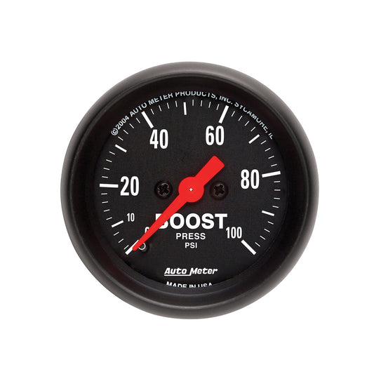 AutoMeter 2-1/16 in. BOOST 0-100 PSI Z-SERIES 2618