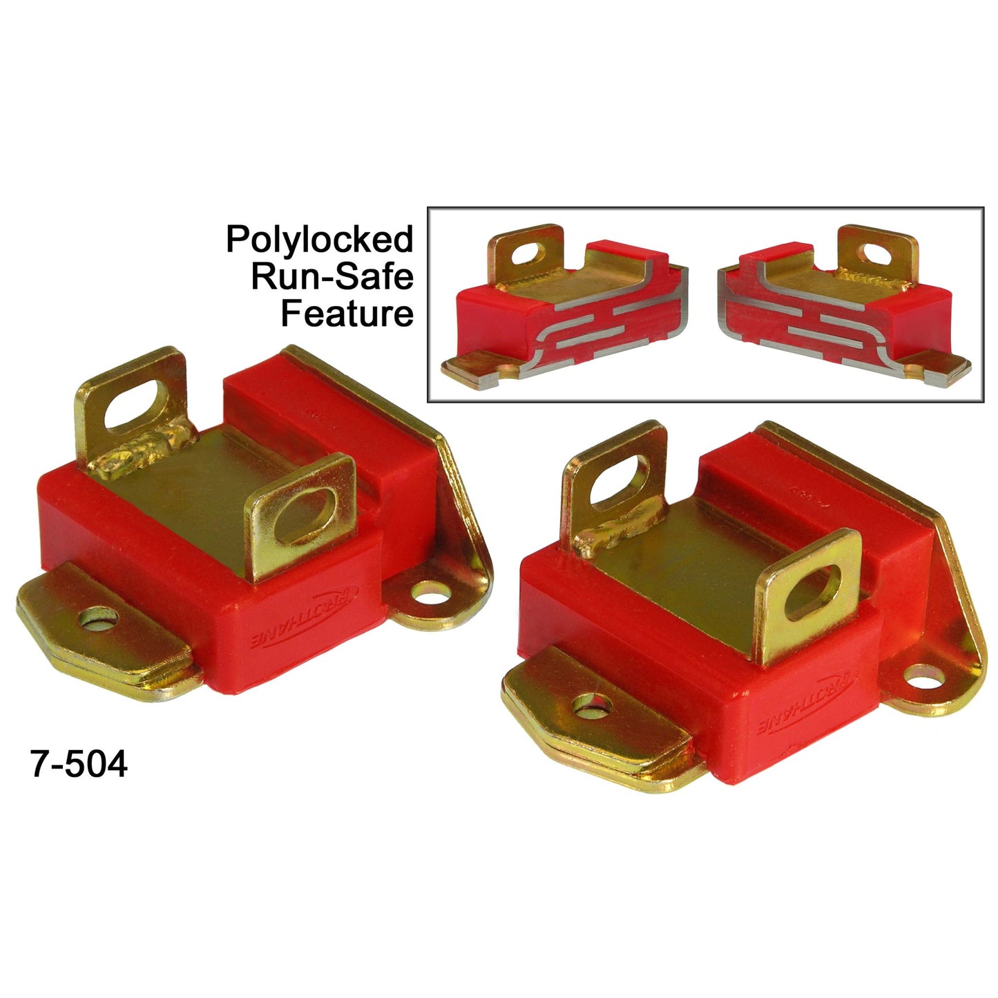 Prothane GM ENGINE MNT TYPE A" SHORT PR 7-504