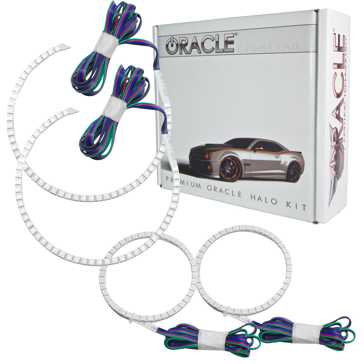 Oracle Lighting 2630-334 - BMW 1 Series 2006-2011 ORACLE ColorSHIFT Halo Kit