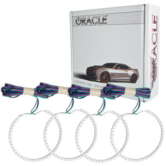 Oracle Lighting 2639-333 - Chevrolet Silverado 2007-2013 ORACLE ColorSHIFT Halo Kit Round Style