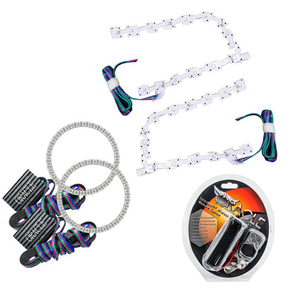Oracle Lighting 2642-330 - Chrysler 300C 2011-2019 ORACLE ColorSHIFT Halo Kit