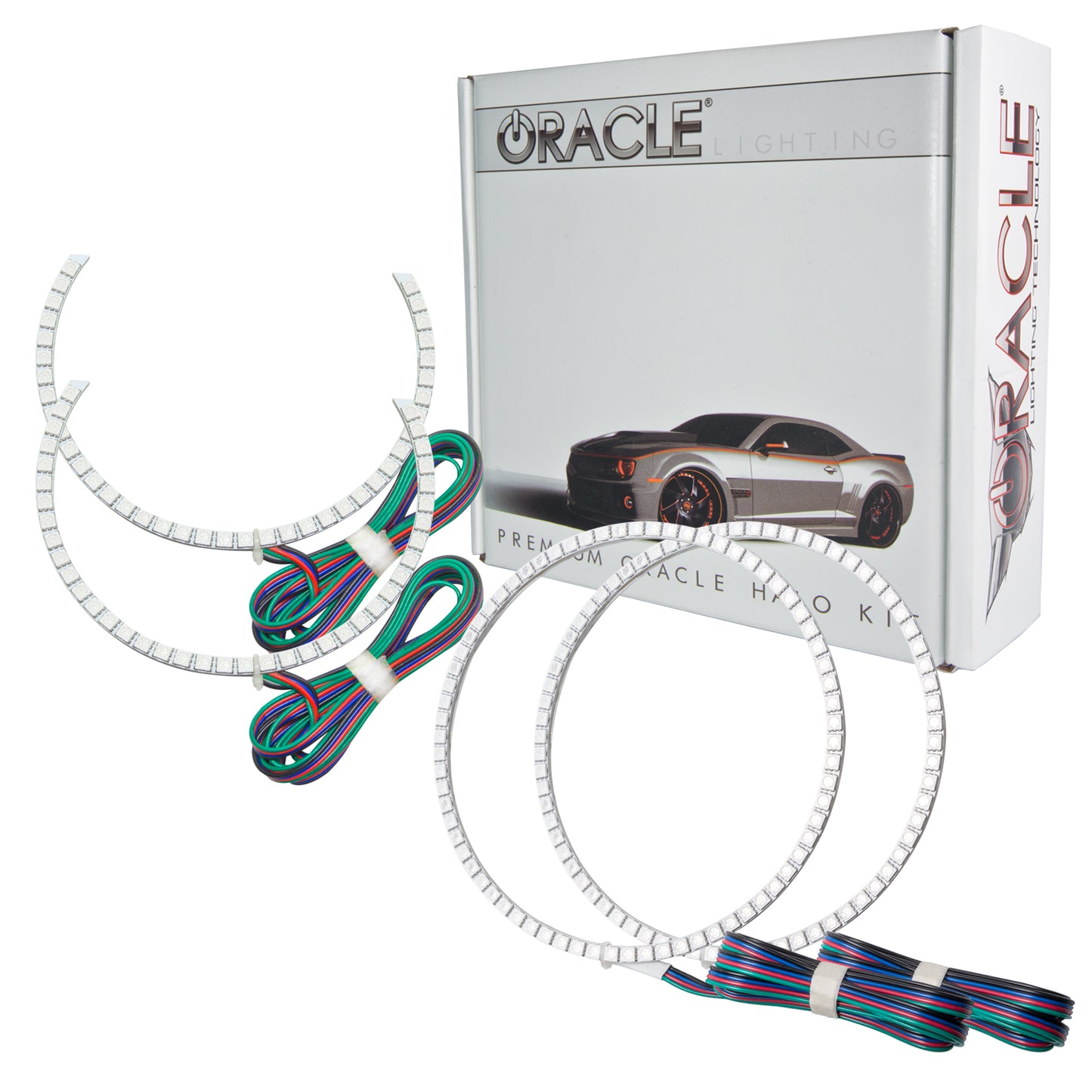 Oracle Lighting 2644-330 - Dodge Caliber 2007-2010 ORACLE ColorSHIFT Halo Kit