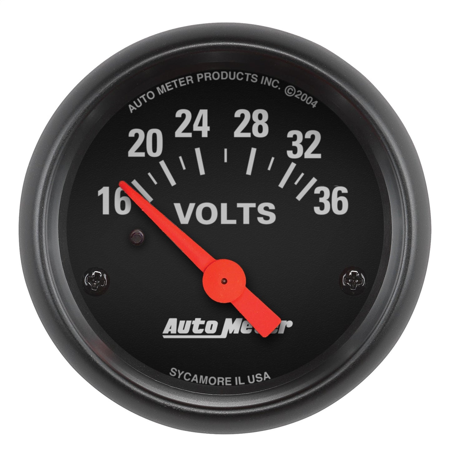 AutoMeter 2-1/16 in. VOLTMETER 16-36V Z-SERIES 2651