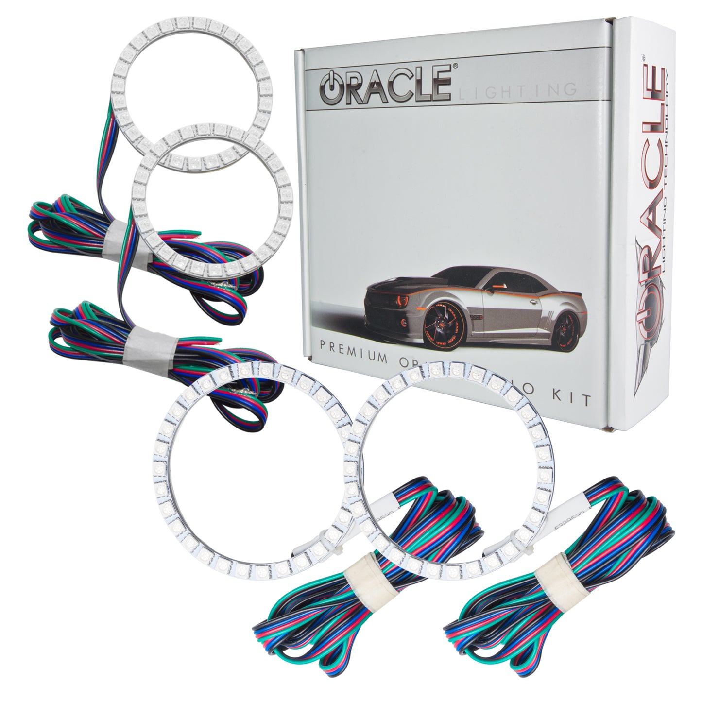 Oracle Lighting 2669-333 - Lamborghini Gallardo 2004-2012 ORACLE ColorSHIFT Halo Kit
