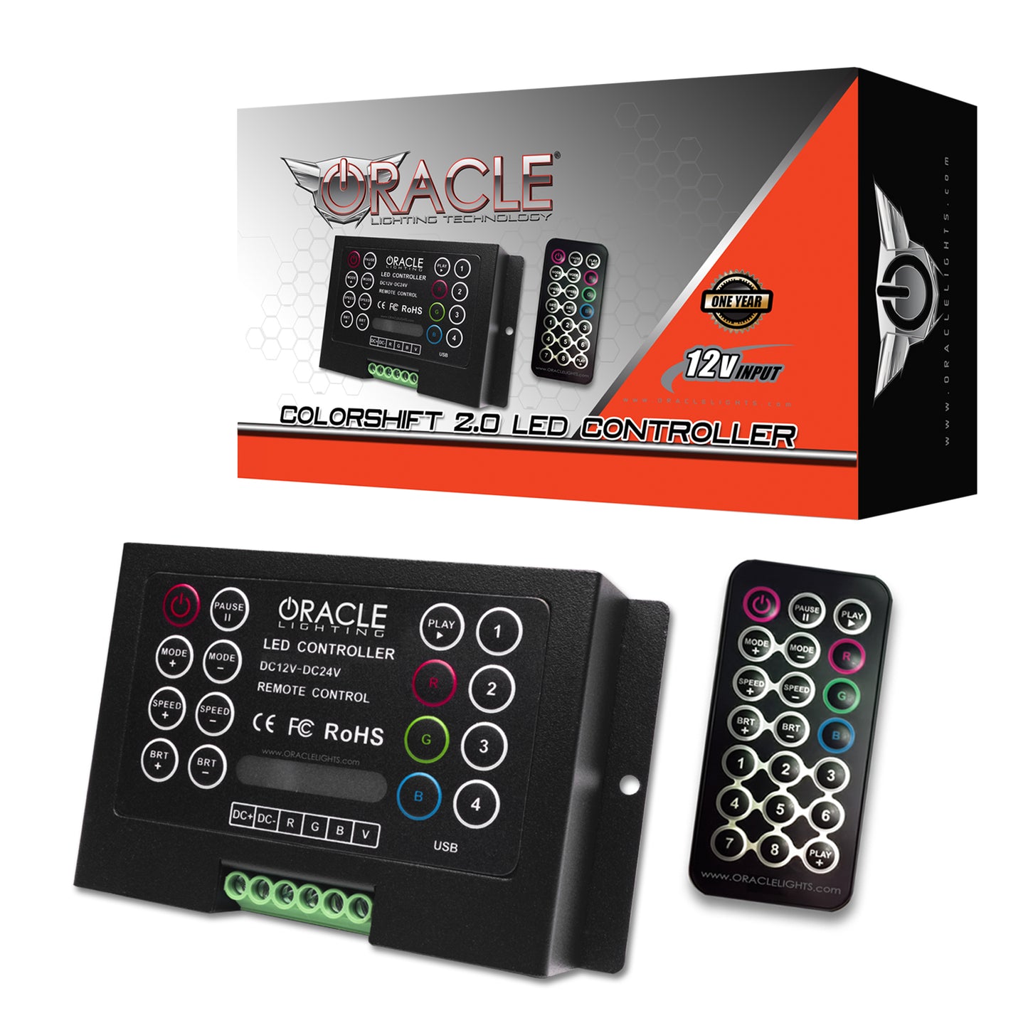 Oracle Lighting 2675-333 - Nissan Titan 2008-2015 ORACLE ColorSHIFT Halo Kit