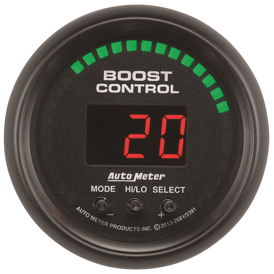 AutoMeter 2-1/16 in. BOOST CONTROLLER 30 IN HG/30 PSI Z-SERIES 2681