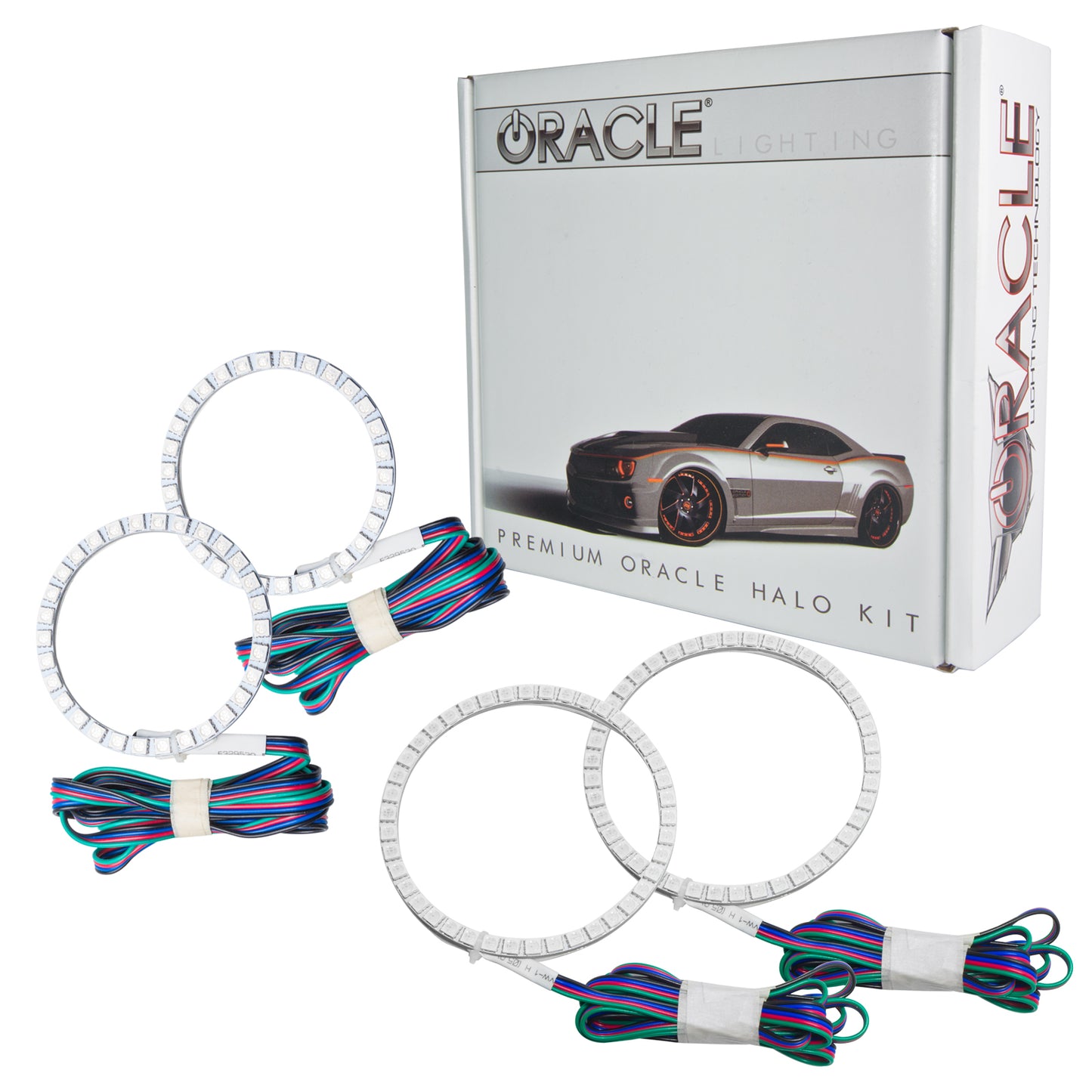 Oracle Lighting 2697-330 - Jaguar XK8 1996-2006 ORACLE ColorSHIFT Halo Kit