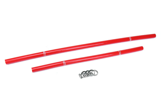 HPS Performance 3-ply Reinforced Silicone Replaces OEM Rubber Heater Coolant Hoses 57-1910-RED