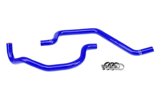 HPS Performance 3-ply Reinforced Silicone Replaces Rubber Heater Coolant Hoses 57-1888-BLUE