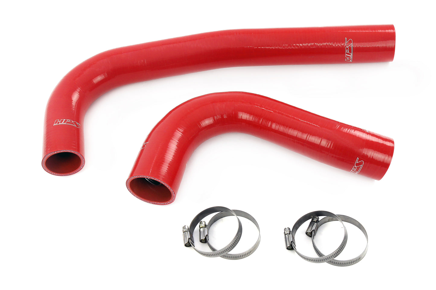 HPS Performance 3-ply Reinforced Silicone Replaces Rubber Radiator Coolant Hoses 57-1308-RED