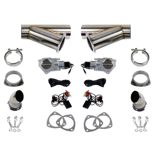 Granatelli Electronic Exhaust Cutout Systems - Stainless Steel - Weld In 307522D