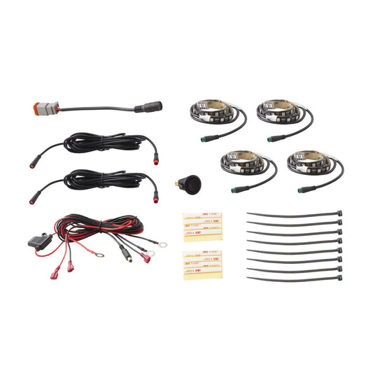 Diode Dynamics - DD0445 - RGBW Grille Strip Kit 4pc