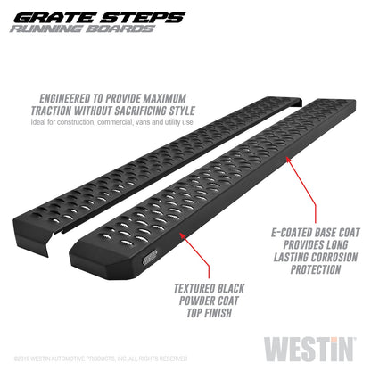 WESTIN Grate Steps Running Boards 27-74705