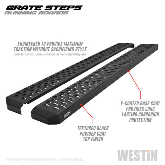 WESTIN Grate Steps Running Boards 27-74705