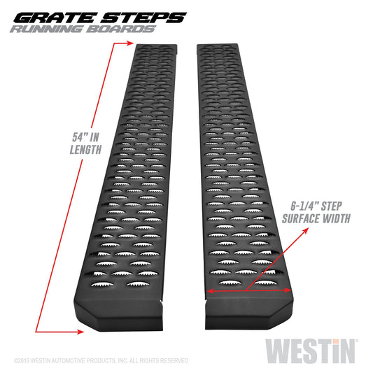 WESTIN Grate Steps Running Boards 27-74705