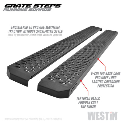 WESTIN Grate Steps Running Boards 27-74715