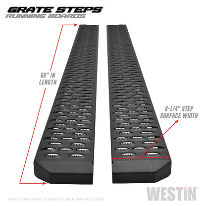 WESTIN Grate Steps Running Boards 27-74715
