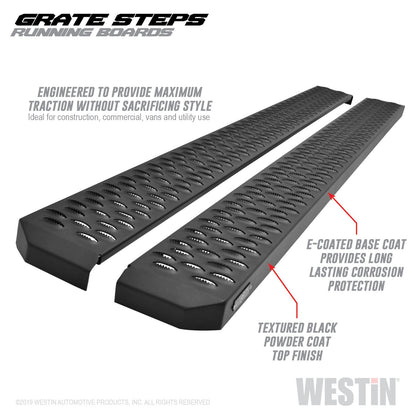WESTIN Grate Steps Running Boards 27-74725