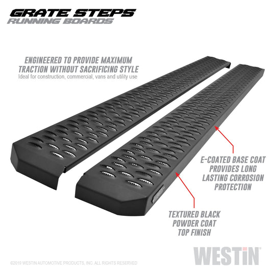 WESTIN Grate Steps Running Boards 27-74725