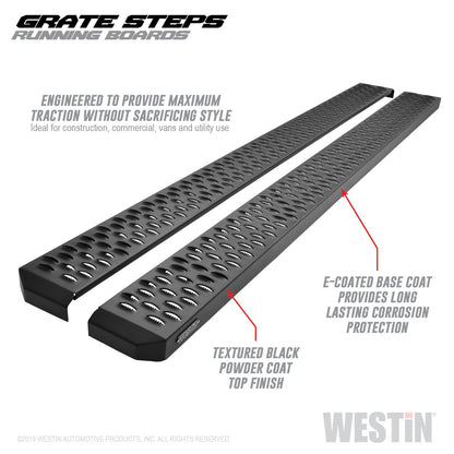WESTIN Grate Steps Running Boards 27-74735