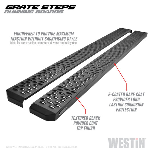 WESTIN Grate Steps Running Boards 27-74735