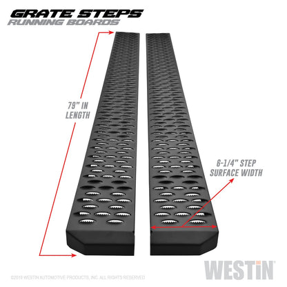 WESTIN Grate Steps Running Boards 27-74735
