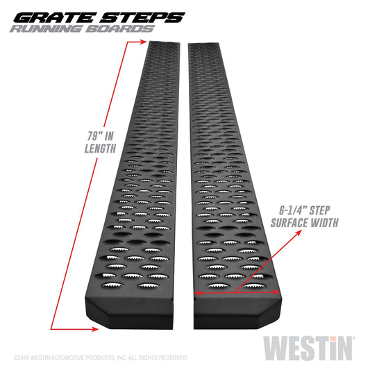 WESTIN Grate Steps Running Boards 27-74735