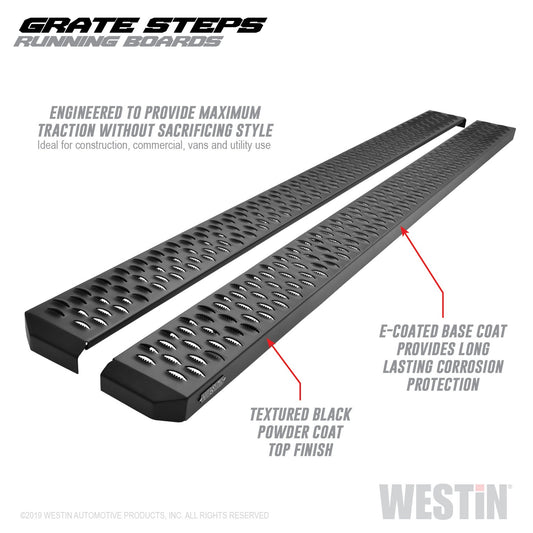 WESTIN Grate Steps Running Boards 27-74755