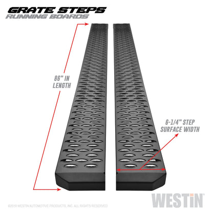 WESTIN Grate Steps Running Boards 27-74755