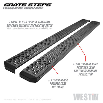 WESTIN Grate Steps Running Boards 27-74765