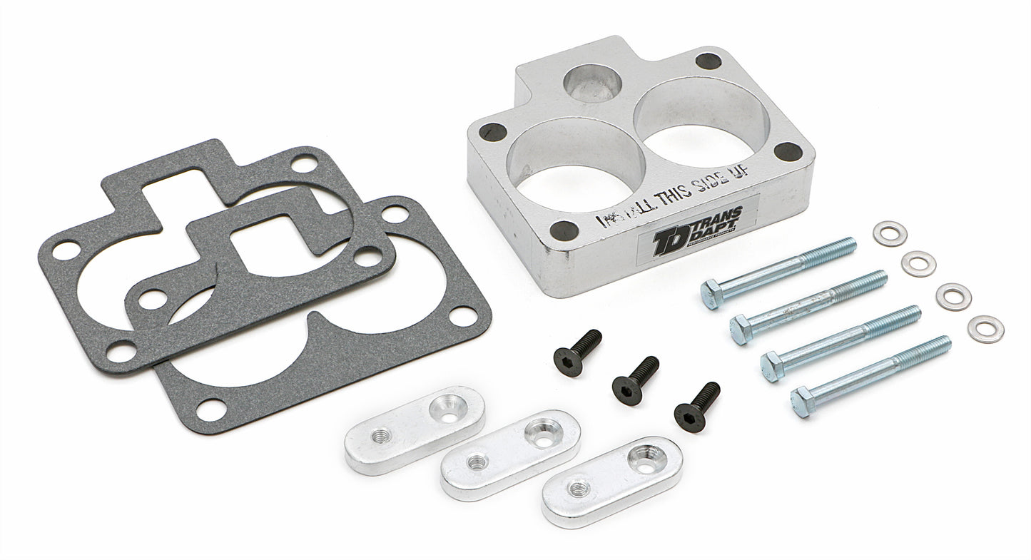 Trans-Dapt Performance Cast Aluminum Smooth-Bore Mpfi Spacer For 1992-02 Dodge Ram 1500 2500 3500 With 3.9L 5.2L Or 5.9L Engine 2715