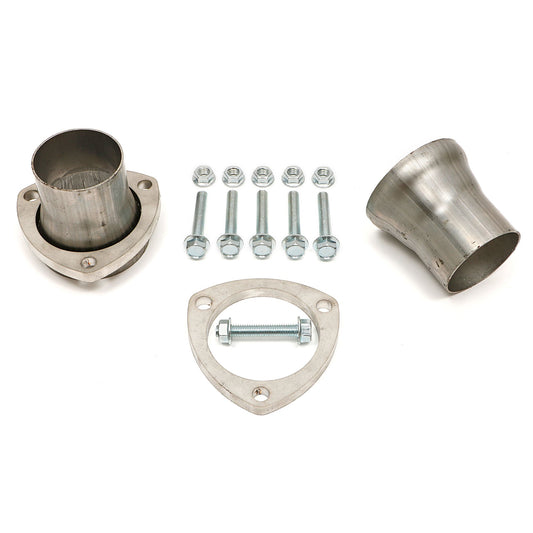 Hedman Hedders 3 IN. COLLECTOR TO 2-1/2 IN. EXHAUST HEADER REDUCERS; BALL & SOCKET; STAINLESS STEEL 22115