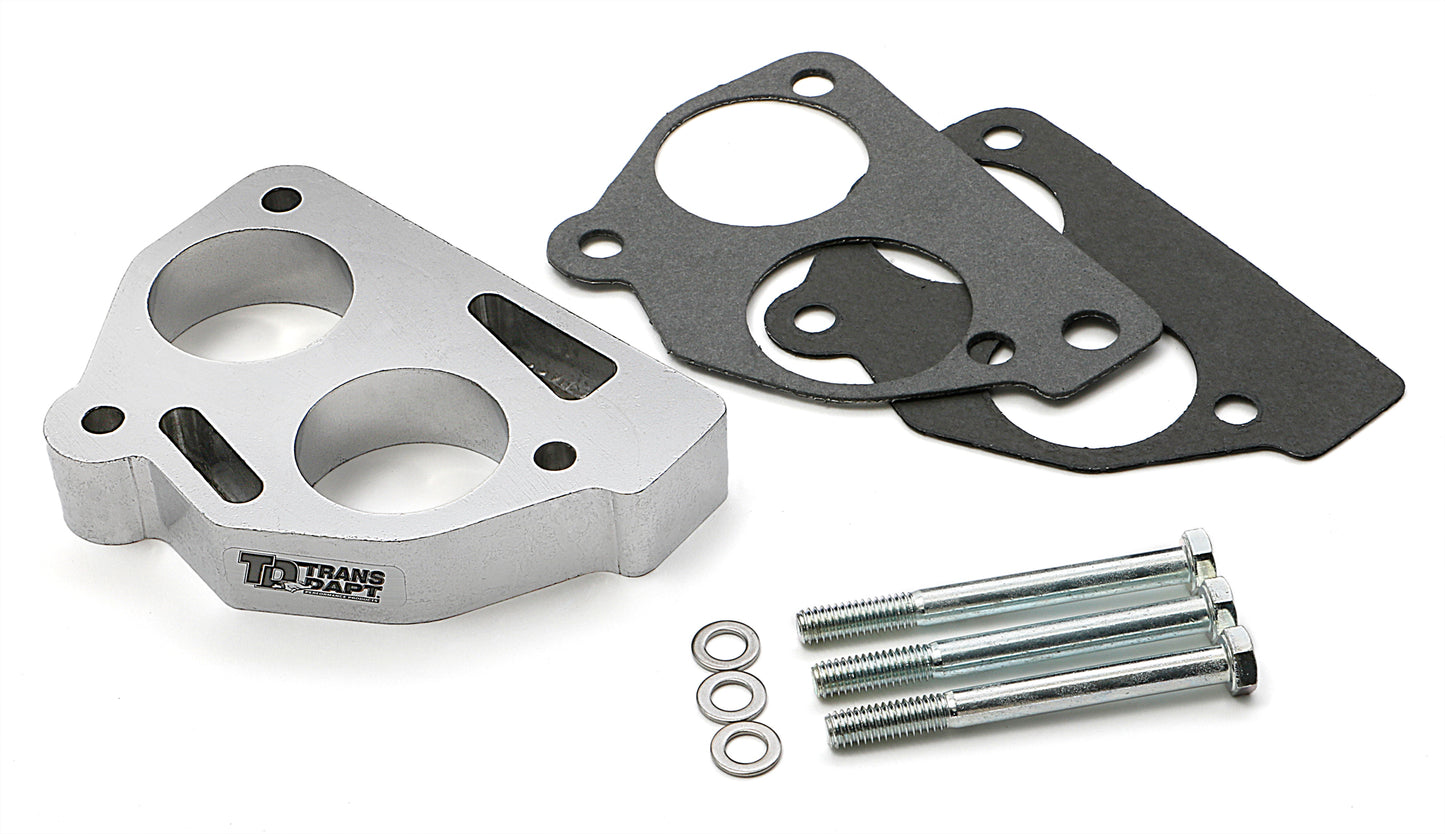 Trans-Dapt Performance 1987-90 7.4L Or 2 In. Tbi Unit On To 5.0-5.7L 1-3/4 In. Manifold- Smooth-Bore Throttle Body Adapter 2737
