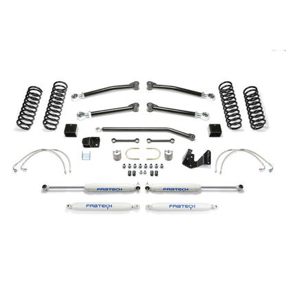 Fabtech 3" TRAIL II W/ PERF SHOCKS 2007-18 JEEP JK 2-DOOR K4051