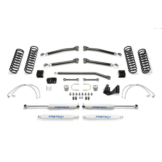 Fabtech 3" TRAIL II W/ PERF SHOCKS 2007-18 JEEP JK 2-DOOR K4051