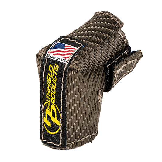 Heatshield Products Rated for 12F Radiant, Rugged lava rock fiber, Protects Connectors & Fittings 281089