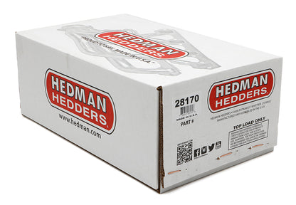 Hedman Hedders STANDARD UNCOATED HEADERS; 1-5/8 IN. TUBE DIA.; 2-1/2 IN. COLL.; SHORTY DESIGN 28170