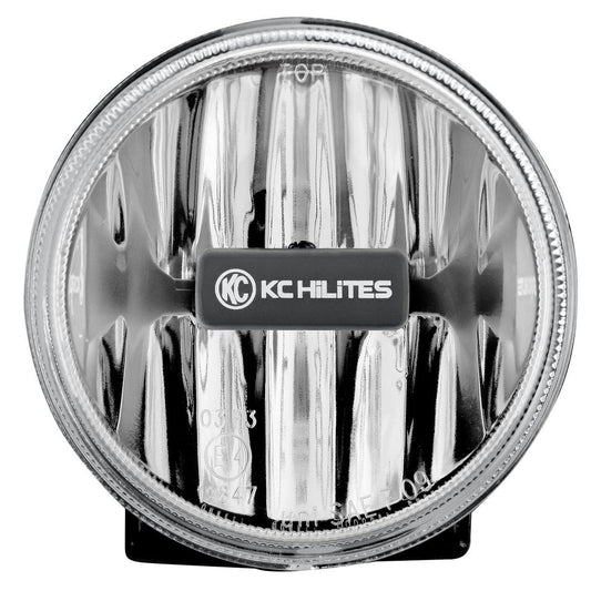 KC HiLiTES 4" Gravity LED G4 - Single Light - Amber - SAE/ECE - 10W Fog Beam 1495