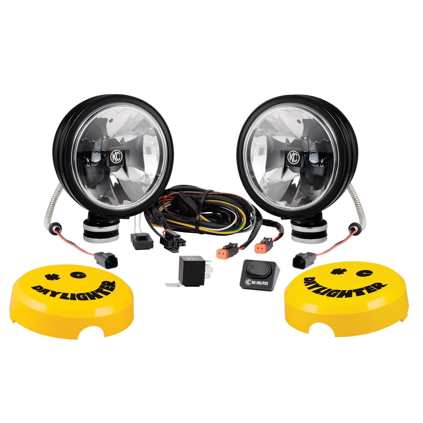 KC HiLiTES 6 in Daylighter Gravity LED - 2-Light System - SAE/ECE - 20W Driving Beam 653