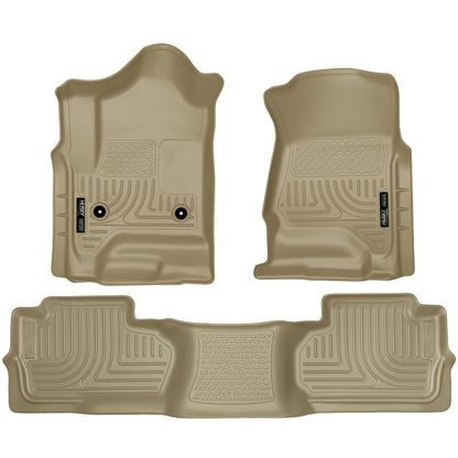 Husky Liners Front & 2nd Seat Floor Liners (Footwell Coverage) 98243