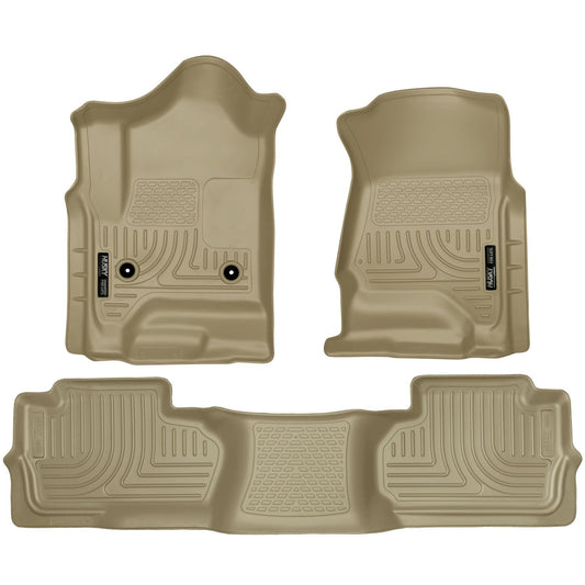 Husky Liners Front & 2nd Seat Floor Liners (Footwell Coverage) 98243