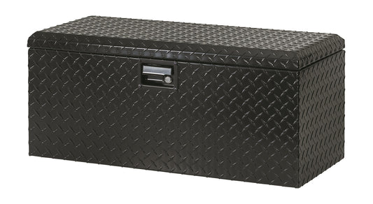 Lund 288271 Challenger Rear ATV Tool Box 35.5-Inch Black Aluminum