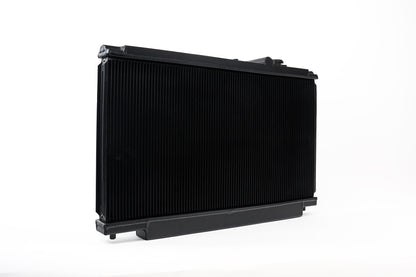 CSF Cooling Racing 93-98 Toyota A80 Supra (NA/TT) High-Performance All-Aluminum Radiator - Black 2882B