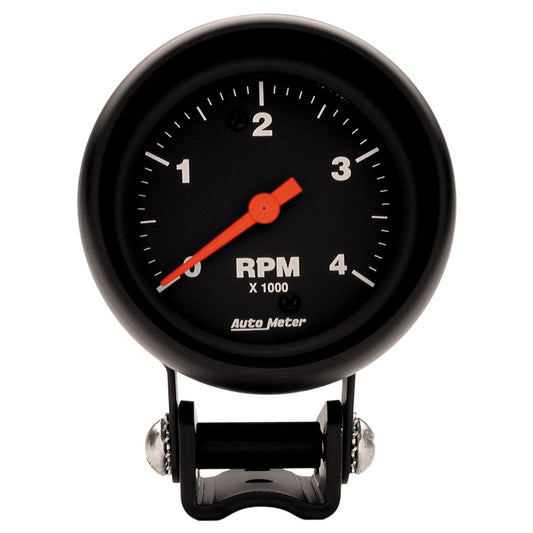 AutoMeter 2-5/8 in. PEDESTAL TACHOMETER 0-4000 RPM Z-SERIES 2890