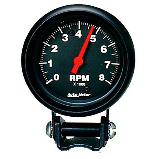 AutoMeter 2-5/8 in. PEDESTAL TACHOMETER 0-8000 RPM Z-SERIES 2892
